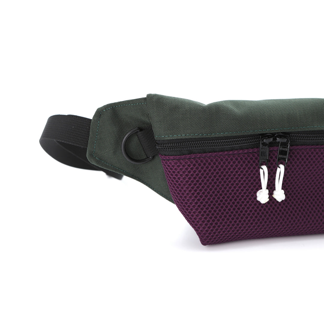 Riñonera Dilon Morado/Verde (Preventa)