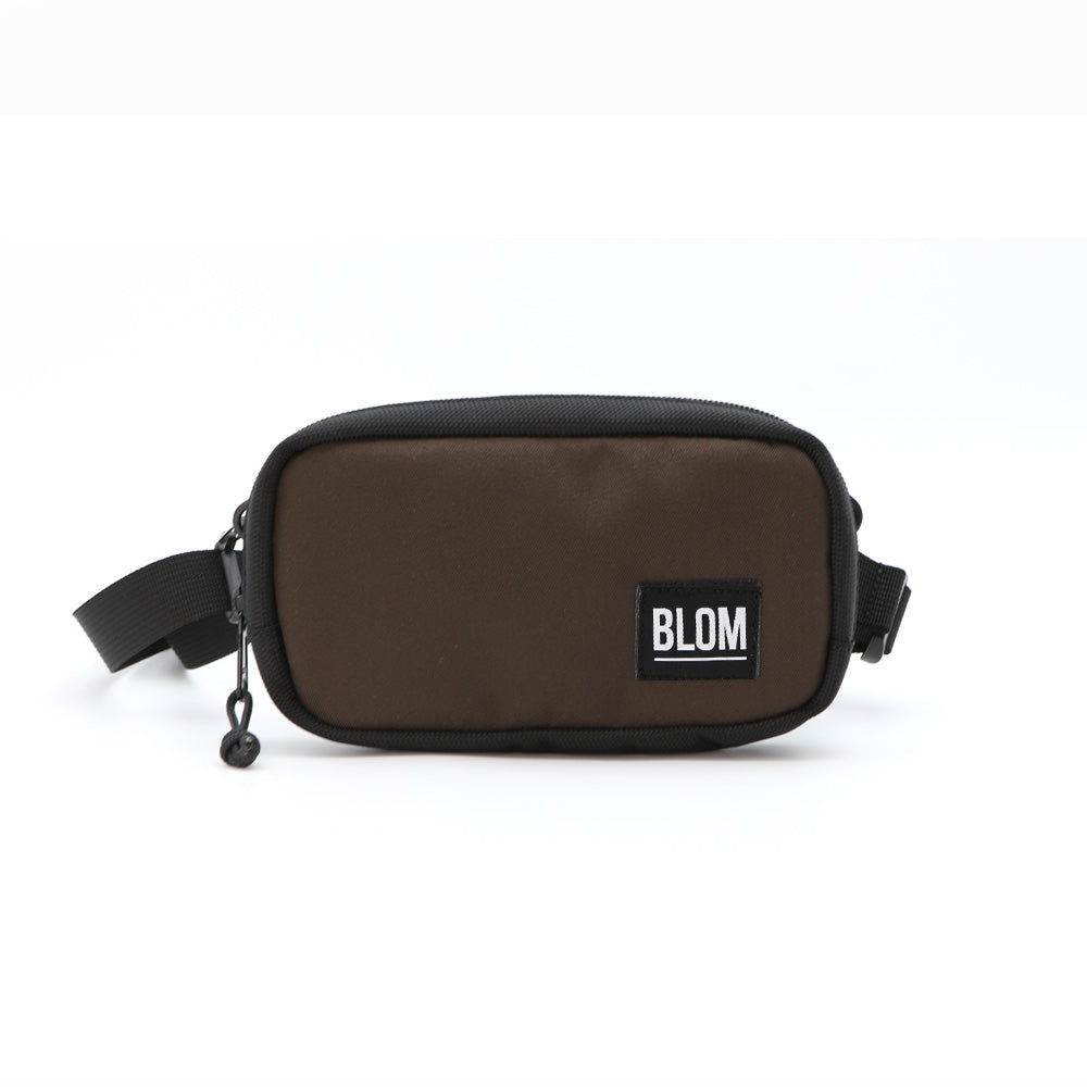 Bolso Mini / Funda de Móvil Marrón/Negro