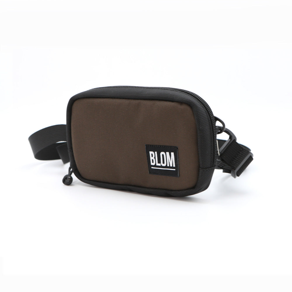 Bolso Mini / Funda de Móvil Marrón/Negro