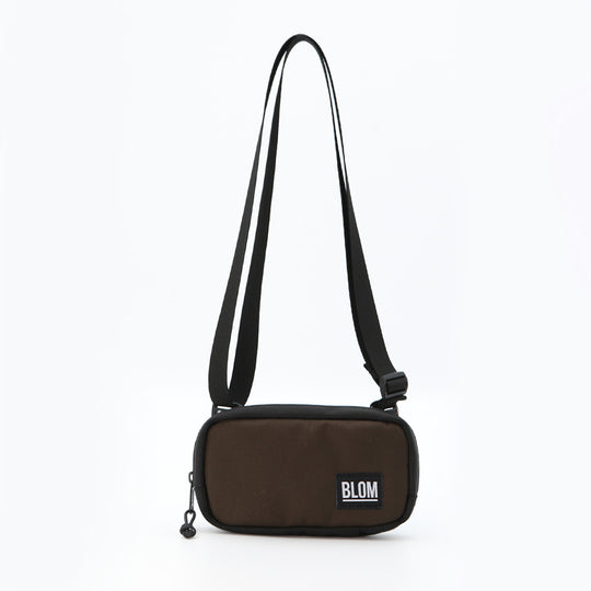 Bolso Mini / Funda de Móvil Marrón/Negro